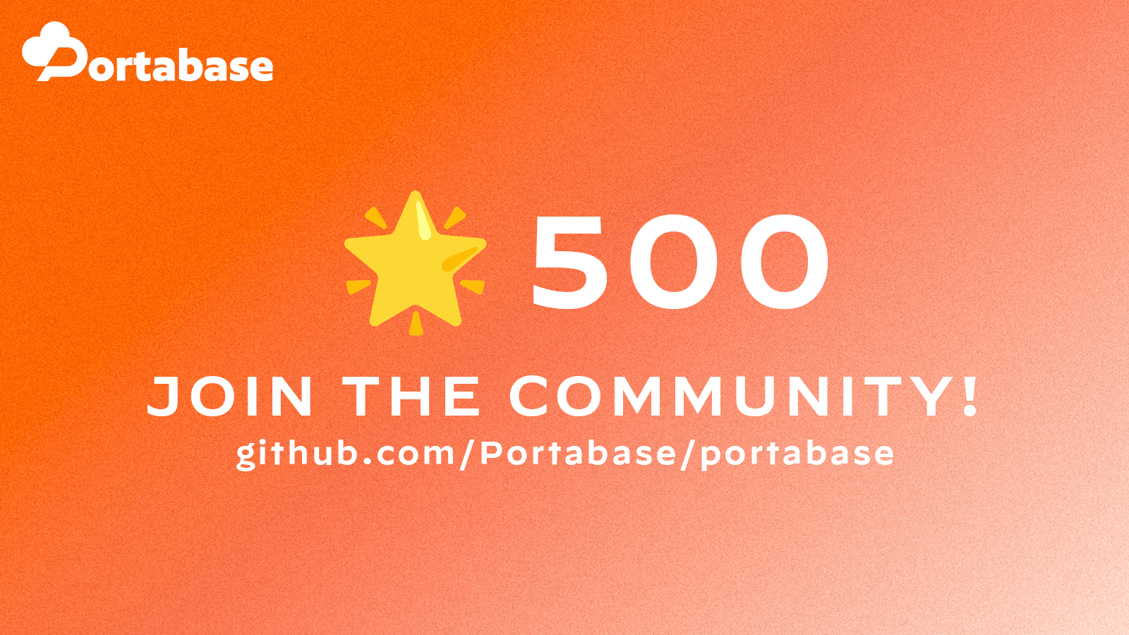 We just reached 500 GitHub stars!