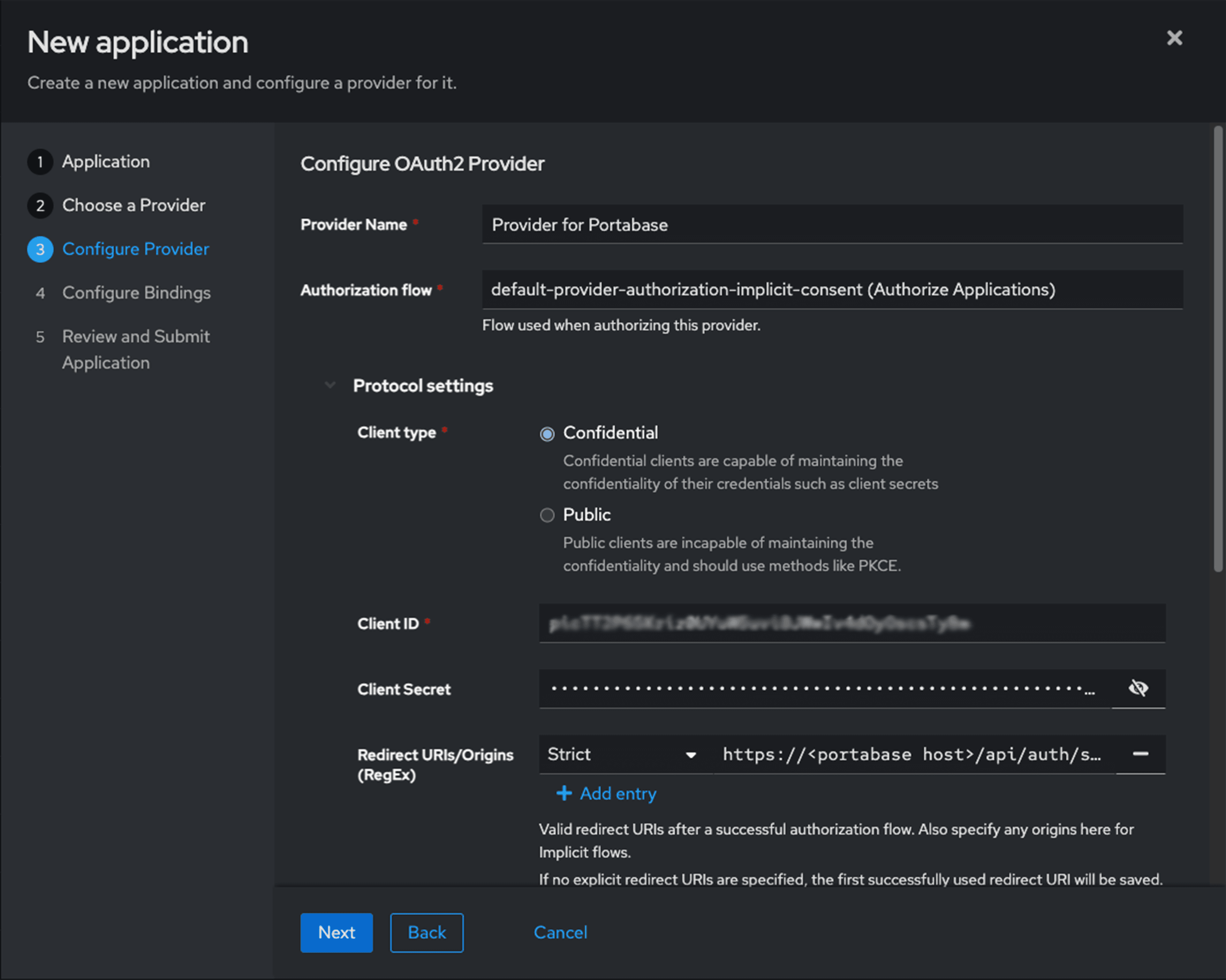 Authentik - Configure OAuth2 provider