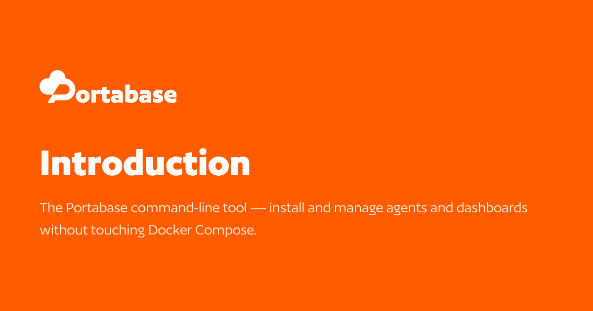 CLI Reference - Portabase Documentation