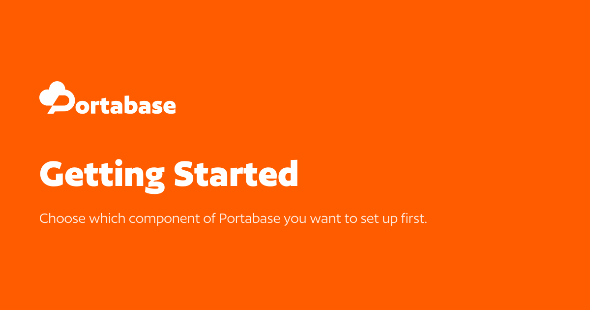 Getting Started - Portabase Documentation